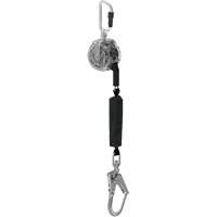 C&acirc;ble de limiteur de chute personnel 36CLS V-TEC, 10', Acier galvanis&eacute;, Pivotant Les Distributions ICE
