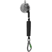 C&acirc;ble de limiteur de chute personnel ALTAKS V-TEC, 10', Acier galvanis&eacute;, Pivotant Les Distributions ICE