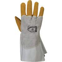 Gants de soudage 335DBP Endura, Cuir de vache refendu/Cuir d'&eacute;lan refendu, Taille Petit Les Distributions ICE