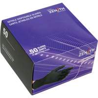 Vending Pack Disposable Gloves, Small, Nitrile, 5-mil, Powder-Free, Black, Class 2 Les Distributions ICE