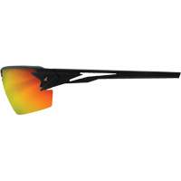Pumori Safety Glasses, Red/Mirror Lens, Anti-Scratch, ANSI Z87+/MCEPS GL-PD 10-12/Meets/Exceeds CSA Z94.3 Les Distributions ICE