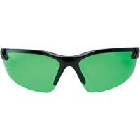 Zorge G2 Safety Glasses, Green Lens, Anti-Scratch, ANSI Z87+/MCEPS GL-PD 10-12/Meets/Exceeds CSA Z94.3 Les Distributions ICE