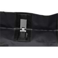 Collapsible Berm, 30 US gal. Capacity, 2' W x 4' L x 6" H, Snap-Up Bracket Les Distributions ICE