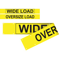 Banni&egrave;re wide load/oversized load &agrave; deux c&ocirc;t&eacute;s, Vinyle, 96" la x 12" h Les Distributions ICE