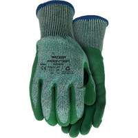 Gants 351 Stealth Frontier, Taille Petit, Calibre 13, Rev&ecirc;tement PVC/Latex de caoutchouc, Enveloppe en PEHP/Polyester, ASTM ANSI niveau A5 Les Distributions ICE