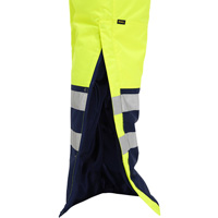 Bisley&reg; Extreme Cold Bib Overall, Polyester, Small, High Visibility Lime-Yellow Les Distributions ICE