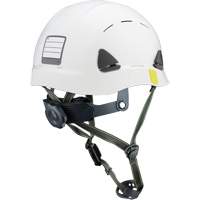 Casque de s&eacute;curit&eacute; d'escalade Fibre Metal, R&eacute;pond aux normes CSA type 2, Suspension Rochet, Ventil&eacute; Les Distributions ICE