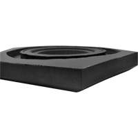Base de canaliseur en caoutchouc, 15 lb Les Distributions ICE