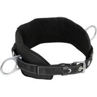 WB-6020-S Safety Positioning 2 Side D-Rings Belt with Padded Lumbar Support - Small Les Distributions ICE