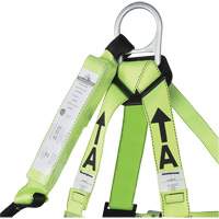 FBH-10000A5440-4 Harnais & longe classe A de 4' avec capacit&eacute; de 220 lb, Combinaison harnais/longe Les Distributions ICE