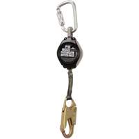 SRL-76105-6AR Cordage de s&eacute;curit&eacute; autor&eacute;tractable r&eacute;sistant &agrave; l'arc &eacute;lectrique, 6', Dyneema, Pivotant Les Distributions ICE