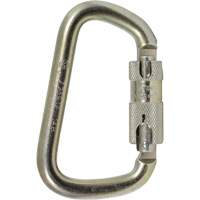 CP-03015-1 Zinc Plated Carabiner with 1" Gate Opening, Steel Les Distributions ICE