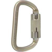 CP-03015-2 Zinc Plated Carabiner with 3/4" Gate Opening, Steel Les Distributions ICE
