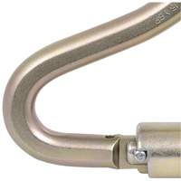CP-04011-1 Zinc Plated Carabiner with 2" Gate Opening, Steel Les Distributions ICE