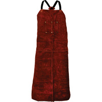 Tablier en cuir de vache Tillman 3842, Salopette, 42" lo, Brun Les Distributions ICE