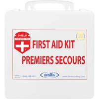 Trousse de premiers soins Shield, R&eacute;pond ou surpasse la norme CSA Z1220-24 type 2 environnements &agrave; faible risque, Moyen (26-50 travailleurs) Les Distributions ICE