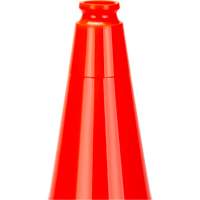 Premium Traffic Cone, 18", Orange Les Distributions ICE