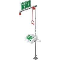 Douche combin&eacute;e avec cuvette ferm&eacute;e en ABS et entr&eacute;e inf&eacute;rieure, Socle Les Distributions ICE
