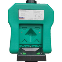 Poste de douche oculaire portable autonome, Aliment&eacute; par gravit&eacute;, Capacit&eacute; 16 gal., Conformit&eacute; ANSI Z358.1 Les Distributions ICE