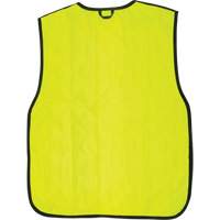 Evaporative Cooling Vest, Medium, High Visibility Lime-Yellow Les Distributions ICE
