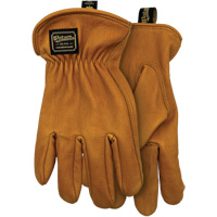 597CR The Duke Cut-Resistant Gloves, Size Medium, Cowhide/Para-Aramid/Polyester/Stainless Steel Shell, ASTM ANSI Level A5 Les Distributions ICE