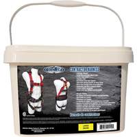 Harnais de s&eacute;curit&eacute; pour entrepreneurs dans un seau, Certifi&eacute;e CSA, Classe AP, Grand, Cap. 352 lb Les Distributions ICE