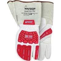 Van Goat 1-Finger Cut-Resistant Mitts, Size Medium, Goatskin Shell, ASTM ANSI Level A7 Les Distributions ICE
