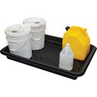 Plateau pour les d&eacute;versements, 24" lo x 36" la x 4,5" h, Cap. de d&eacute;versement 18 gal. US Les Distributions ICE