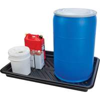 Plateau pour les d&eacute;versements, 30" lo x 48" la x 4,5" h, Cap. de d&eacute;versement 30 gal. US Les Distributions ICE