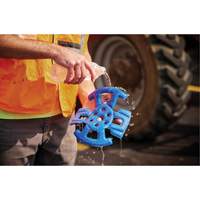 BOLT Safety Helmet Cooling Liner, Blue Les Distributions ICE