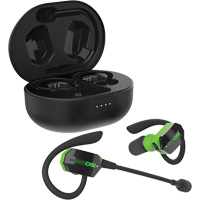 &eacute;couteurs Bluetooth UltraComm Aware noir & vert Les Distributions ICE