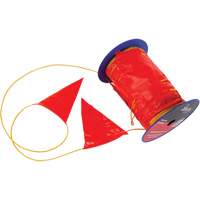 Warning Line with Flags, 328' L, Orange/Yellow Les Distributions ICE
