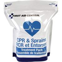 9 articles pour la RCR et le soin des entorses pour la trousse d'intervention d'urgence de premiers soins Les Distributions ICE