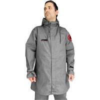 Manteau CoreMAX FR 35" avec capuchon attach&eacute;, Petit, Gris Les Distributions ICE