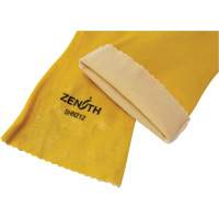 Gants &agrave; fini rugueux et r&eacute;sistants aux produits chimiques, Taille 9, 14" lo, PVC, Doublure en Interlock, 47-mil Les Distributions ICE