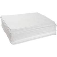 Feuilles absorbantes souffl&eacute;es, Huile seulement, 15" x 19", 10 gal. d'absorption Les Distributions ICE