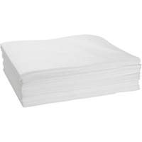 Feuilles absorbantes li&eacute;es, Huile seulement, 15" x 19", 10 gal. d'absorption Les Distributions ICE