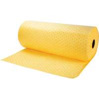 Rouleaux absorbants li&eacute;es, Lourd, 150' lo x 30" la, Absorption 20 gal. Les Distributions ICE