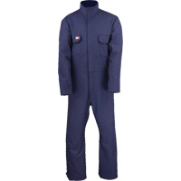 Westex UltraSoft&reg; Welder's Coverall - Regular, Size Small, Navy Blue Les Distributions ICE