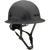 Casque Fibre Metal de style escalade avec bordure compl&egrave;te, R&eacute;pond aux normes CSA type 2, Suspension Rochet, Non ventil&eacute; Les Distributions ICE
