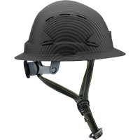 Casque Fibre Metal de style escalade avec bordure compl&egrave;te, R&eacute;pond aux normes CSA type 2, Suspension Rochet, Ventil&eacute; Les Distributions ICE