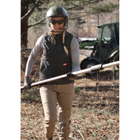 FREEFLEX Lightweight Insulated Vest, Women's, X-Small, Black Les Distributions ICE