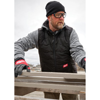 FREEFLEX Lightweight Insulated Vest, Men's, Small, Black Les Distributions ICE