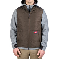 FREEFLEX Lightweight Insulated Vest, Men's, Small, Brown Les Distributions ICE