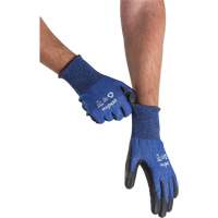 Gants &eacute;lastiques &eacute;cologiques r&eacute;sistants &agrave; la coupe, Taille 7, Calibre 18, Rev&ecirc;tement Polyur&eacute;thane, Enveloppe en Acier inoxydable/PEHP/rPET, ASTM ANSI niveau A5 Les Distributions ICE