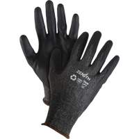 Gants &eacute;cologiques, l&eacute;gers, et r&eacute;sistants &agrave; la coupe, &agrave; haute dext&eacute;rit&eacute;, Taille 7, Calibre 21, Rev&ecirc;tement Mousse de nitrile, Enveloppe en Acier inoxydable/PEHP/rPET, ASTM ANSI niveau A5 Les Distributions ICE