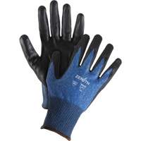 Gants l&eacute;gers et haute dext&eacute;rit&eacute; r&eacute;sistants &agrave; la coupe, Taille 7, Calibre 18, Rev&ecirc;tement Mousse de nitrile, Enveloppe en Acier inoxydable/PEHP/Tungst&egrave;ne, ASTM ANSI niveau A9 Les Distributions ICE