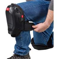 Stabilizer Knee Pad, Hook and Loop Style, Foam Caps, Foam Pads Les Distributions ICE
