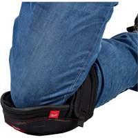 High-Mobility Knee Pad, Hook and Loop Style, Plastic Caps, Foam Pads Les Distributions ICE