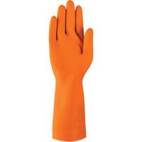 Gants robustes r&eacute;sistants aux produits chimiques AlphaTec 87-208, Taille 7, 12,8" lo, Latex de caoutchouc, Doublure en Coton/Ouat&eacute;e, 29,5 mils Les Distributions ICE
